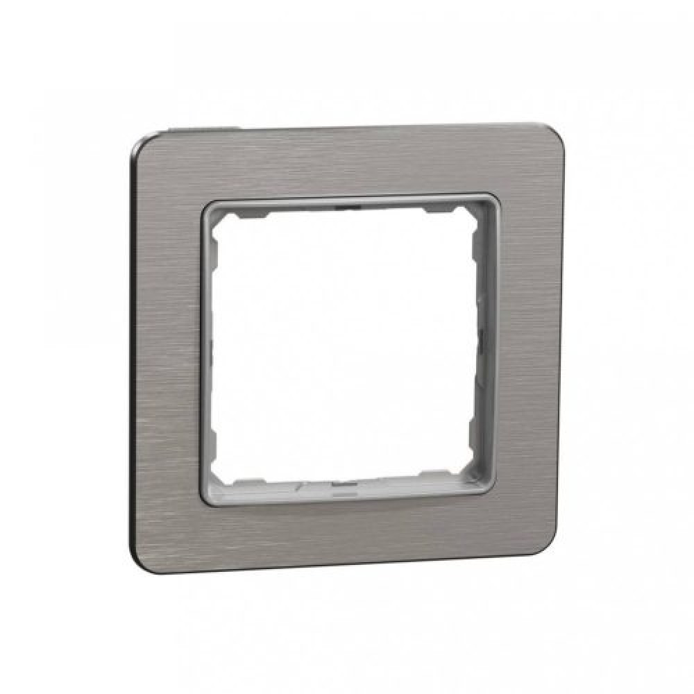 Рамка 1-на Schneider Electric Sedna Design Матовый алюминий SDD370801